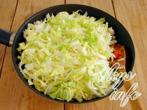 Пекинская капуста тушеная рецепты. Тушеная пекинская капуста — более Нежная, более Приятная, чем обычная капуста. Готовится за 25 минут! 23