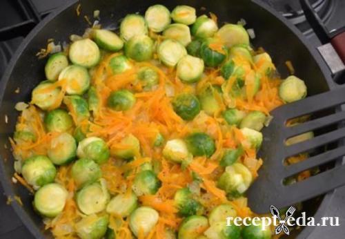 Рецепт брюссельской капусты на сковороде. Жареная брюссельская капуста с черным перцем 12 Рецепт брюссельской капусты на сковороде. Жареная брюссельская капуста с черным перцем 12