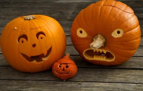 Поделки из тыквы на Хэллоуин. Тыква на Хэллоуин