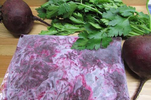 Заморозка свеклы на зиму в домашних условиях. Способы заморозки свеклы в домашних условиях