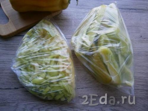 Как заморозить болгарский перец целиком на зиму для фаршировки. Как заморозить перец на зиму в морозилке 11