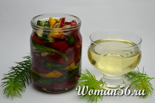 Вяленый болгарский перец. Вяленый перец на зиму