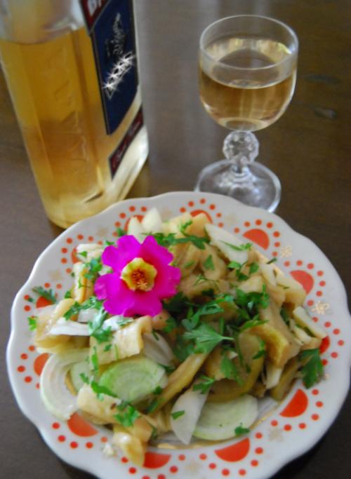 Вяленые кабачки в масле.