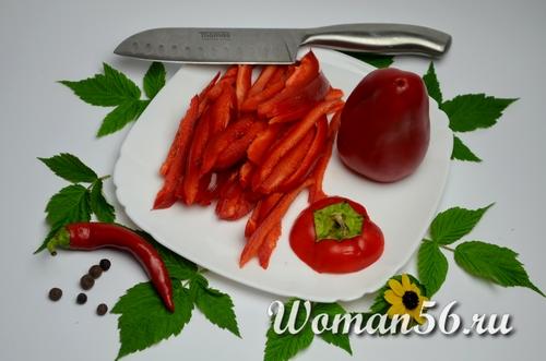 Вяленый болгарский перец. Вяленый перец на зиму