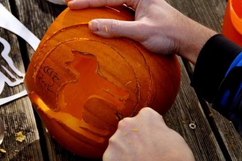 Поделки из тыквы на Хэллоуин. Тыква на Хэллоуин