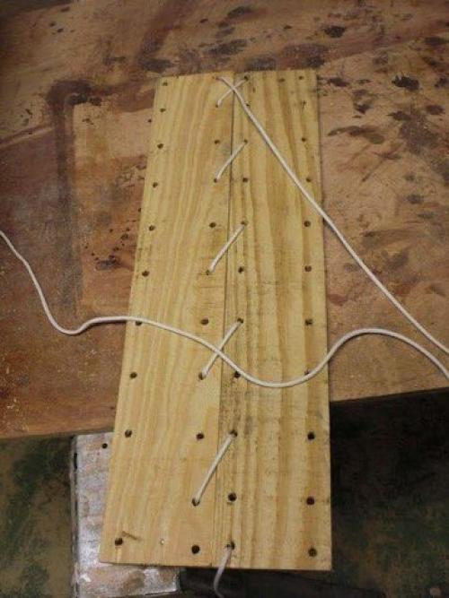 Гамак-кресло для дачи своими руками 03