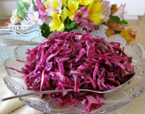 Салат из краснокочанной капусты по корейски. Рецепты из красной капусты по корейски