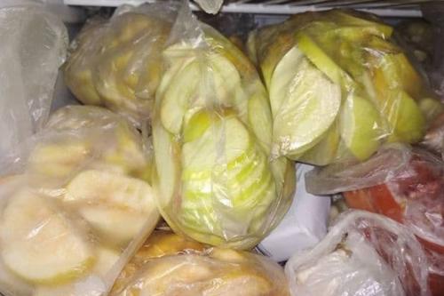 Как заморозить яблоки на зиму для пирогов. 