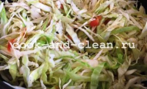 Тушеная красная капуста рецепты. Тушеная красная капуста 08