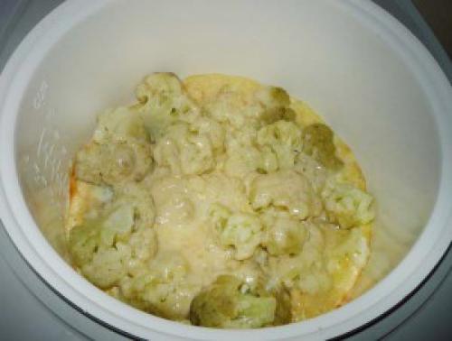 Диетические блюда из цветной капусты в мультиварке. Диетическая запеканка из цветной капусты в мультиварке