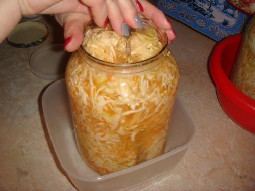 Квашеная капуста с яблоками и морковью на зиму. Рецепты квашеной капусты с яблоками 05