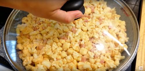 Запеканка из замороженной цветной капусты. Запеканка из цветной капусты на сковороде