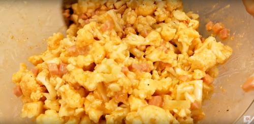 Запеканка из замороженной цветной капусты. Запеканка из цветной капусты на сковороде