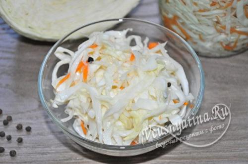 Красная капуста суточная. Суточная капуста в банке, бесподобно вкусно