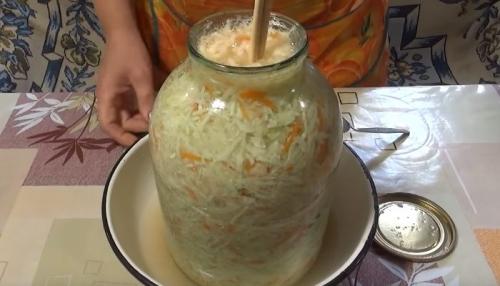 Квашеная капуста рецепт быстрого приготовления. Квашеная капуста в банке с рассолом — рецепт быстрого приготовления (за 3 дня)