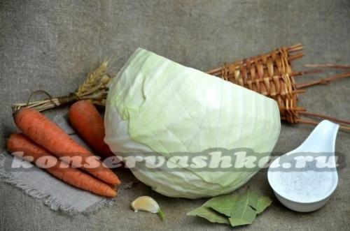 Квашеная капуста сухой посол. Хрустящая квашеная капуста сухого посола