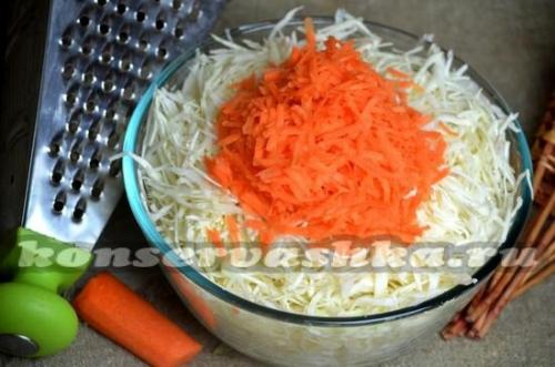 Квашеная капуста сухой посол. Хрустящая квашеная капуста сухого посола