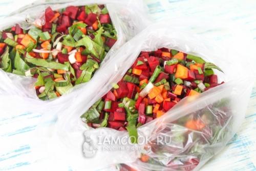 Свекла на зиму для борща заморозка. Пошаговый рецепт с фото 07 Свекла на зиму для борща заморозка. Пошаговый рецепт с фото 07