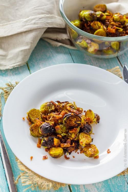 Брюссельская капуста в духовке. Запеченная брюссельская капуста