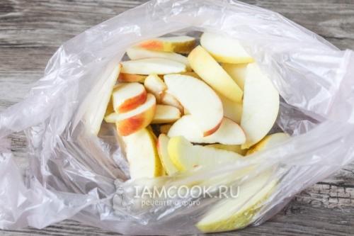 Как заморозить яблоки в морозилке на зиму. Пошаговый рецепт с фото 03 Как заморозить яблоки в морозилке на зиму. Пошаговый рецепт с фото 03