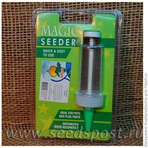 Ручная сеялка для мелких семян. Отличные помощники для огородника - ручные сеялки