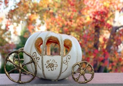 Поделки из тыквы и цветов. Осенние поделки из тыквы на выставку в школу и детский сад