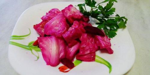 Острая краснокочанная капуста. Рецепты из красной капусты по корейски