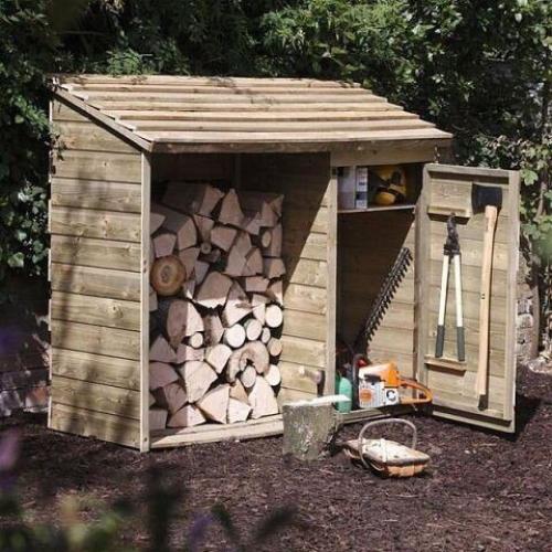 Дровницы на любой вкус. 03