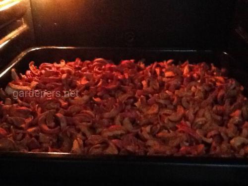 Сушка яблок над газовой плитой. Способы сушки яблок