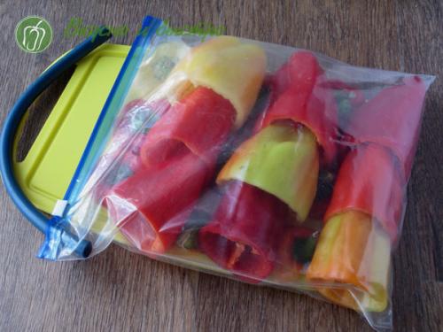 Заморозка сладкого перца на зиму для фарширования. Как заморозить перец на зиму в морозилке