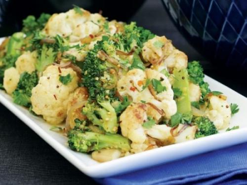 Брокколи и цветная капуста в духовке с сыром. Запеченные в духовке цветная капуста и брокколи