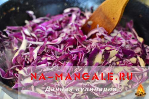 Краснокочанная капуста тушеная. Тушеная красная капуста по-чешски с медом