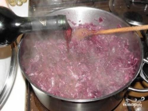 Тушеная краснокочанная капуста по-чешски. Тушеная красная капуста по-чешски