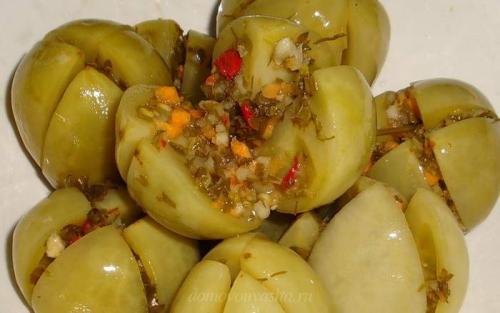 Как засолить зеленые помидоры быстро. Соленые зеленые помидоры в кастрюле, как бочковые