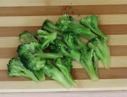 Салат из замороженной брокколи. Рецепт салата из замороженной капусты брокколи с чесноком