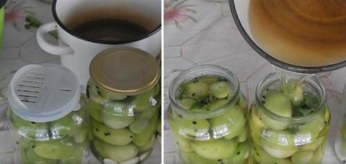 Зеленые помидоры квашеные в бочке. Квашеные зеленые помидоры в бочке 05