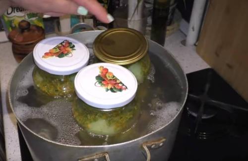 Соленые зеленые помидоры горячим способом. Зеленые помидоры на зиму в банках — 8 вкусных простых рецептов