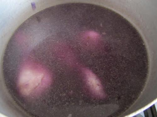 Борщ с синей капустой. Борщ из красной капусты