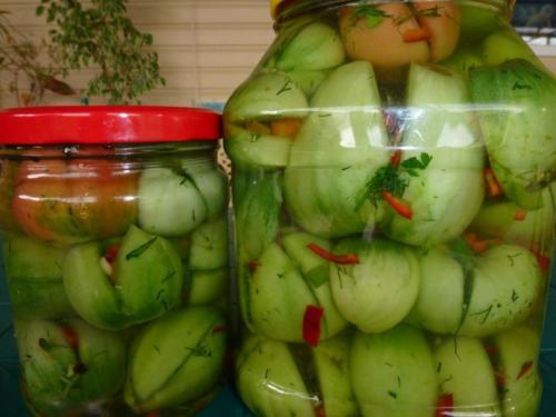 Как засолить зеленые помидоры не закатывая. Лучшие рецепты засолки зелёных помидоров холодным способом