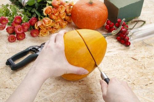Как высушить тыкву для декора. Подготовка овоща 08