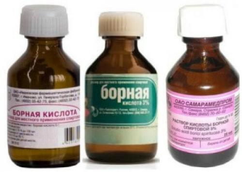 Борная кислота применение ухо. Особенности лечения отита