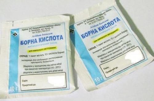 Борная кислота спиртовой раствор. Борный спирт и борная кислота – в чем различие? 03