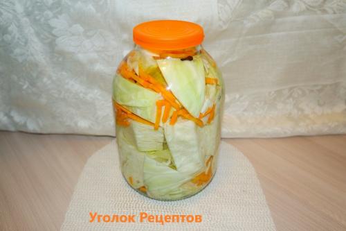 Краснокочанная капуста по-грузински. Маринованная капуста по-грузински