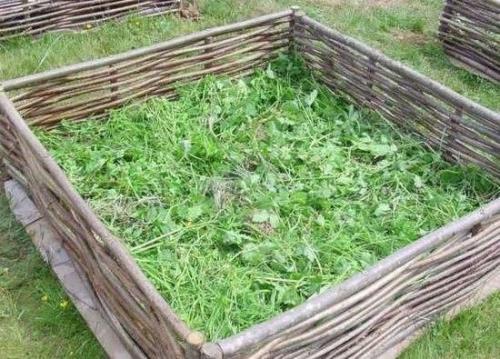 Вариант приподнятой грядки 04