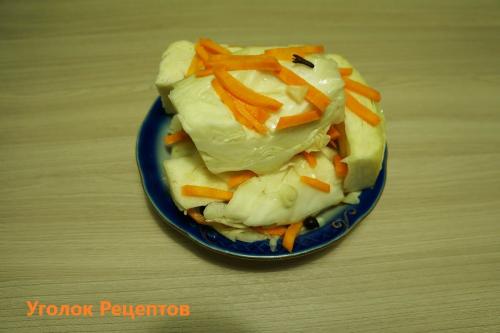 Краснокочанная капуста по-грузински. Маринованная капуста по-грузински