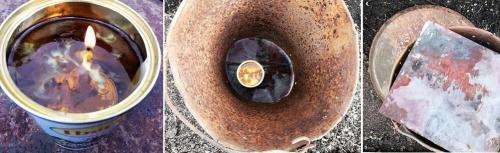 Обогрев теплицы свечой с маслом. Как я обогревала теплицу свечкой