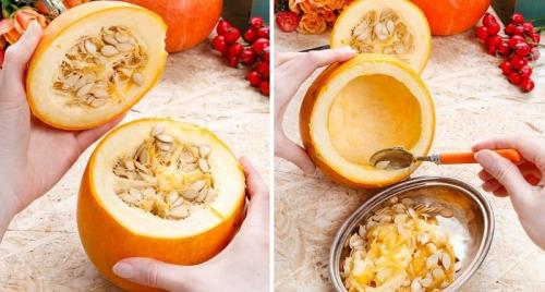 Как высушить тыкву для декора. Подготовка овоща 09