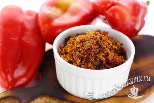 Паприка в домашних условиях. Пошаговый рецепт, как сделать паприку в домашних условиях из перца