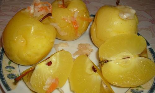 Квашеная капуста с целыми яблоками в бочке. Мочёные яблоки в капусте: рецепт приготовления