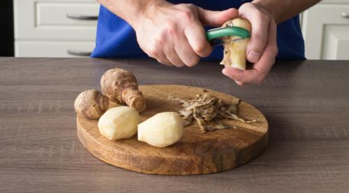 Когда топинамбур созревает. Топинамбур: правильная уборка или когда его выкапывать 03